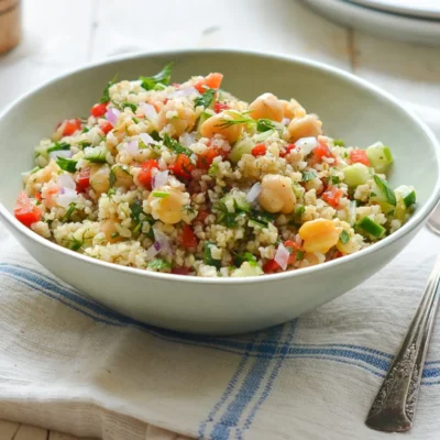 Barley And Tuna Salad With Lemon And Dill