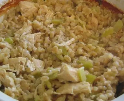 Barley Chicken Casserole