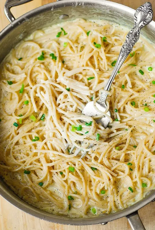 Basic Italian White Cream Sauce Like An