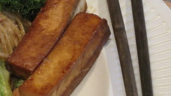 Basic Marinated And Baked Tofu