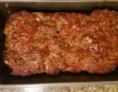 Basic Meatloaf With Ketchup Glaze