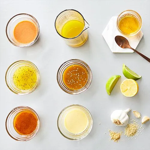 Basic Vinaigrette Dressing With 8 Variations