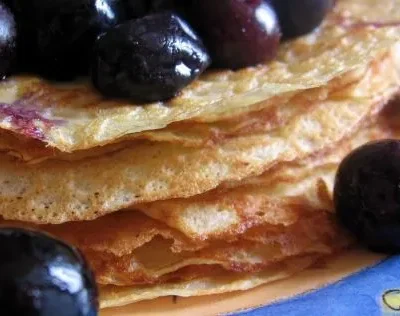 Basic Whole Wheat French Crepes