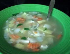 Basil Chicken Soup