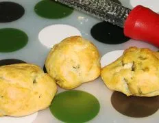 Basil Parmesan Puffs