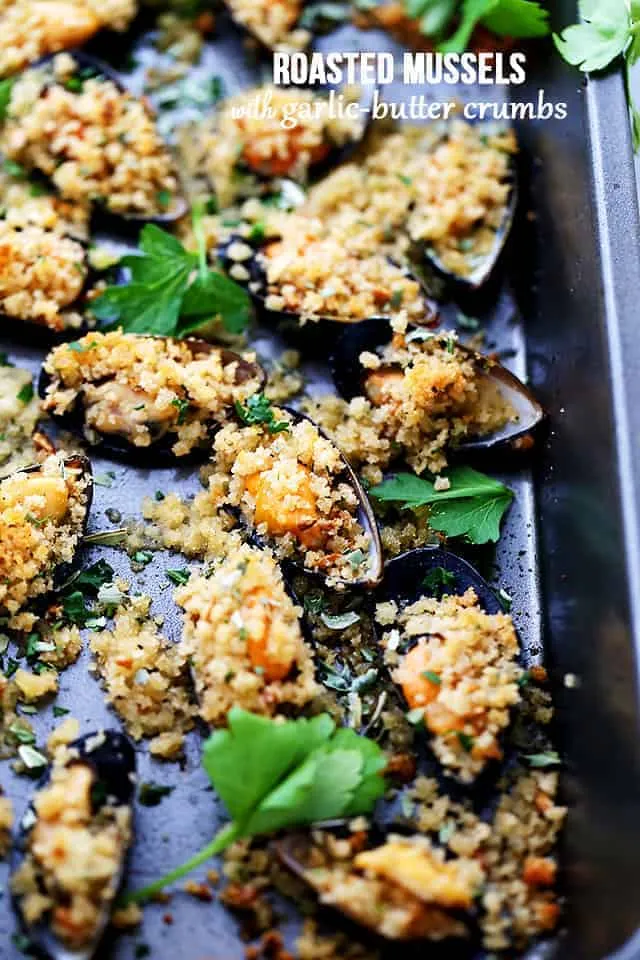 Batter-Fried Mussels With Garlic Sauce