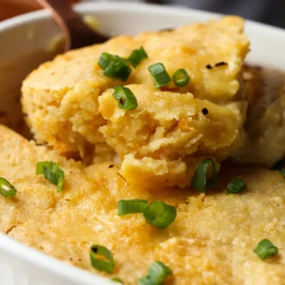 Bbq Chicken Cornbread Casserole