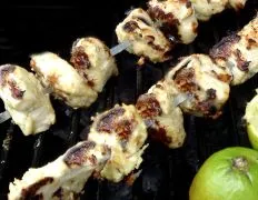 Bbq Chicken Kebabs