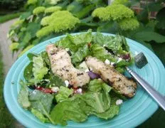 Bbq Chicken With Greek Salad