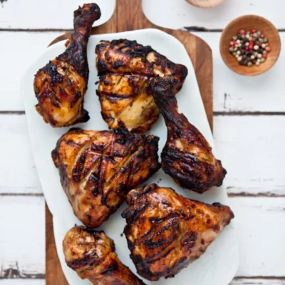 Bbq Chicken With Spicy Yogurt