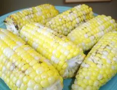 Bbq Cob Of Corn With Pepper