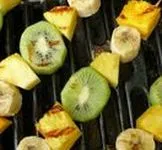 Bbq Kiwifruit Lamb Kebabs