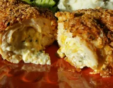 Beaded Stuffed Buffalo Chicken Breast