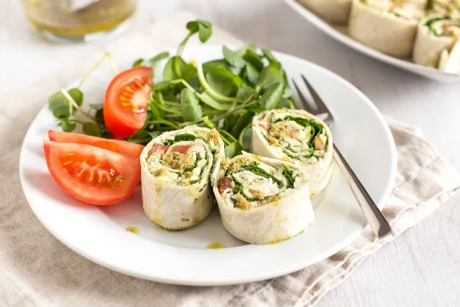 Bean And Cheese Pinwheels