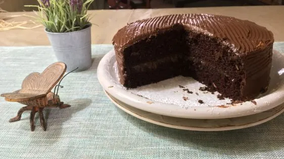 Beattys Chocolate Cake With Chocolate