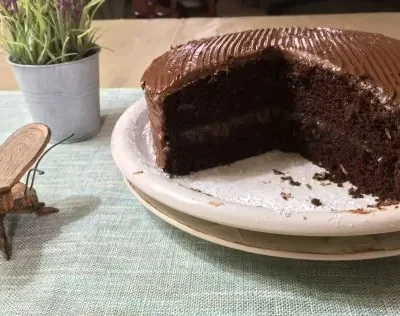 Beattys Chocolate Cake With Chocolate