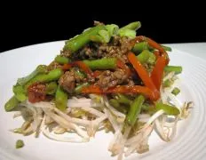 Beef And Green Bean Stir Fry