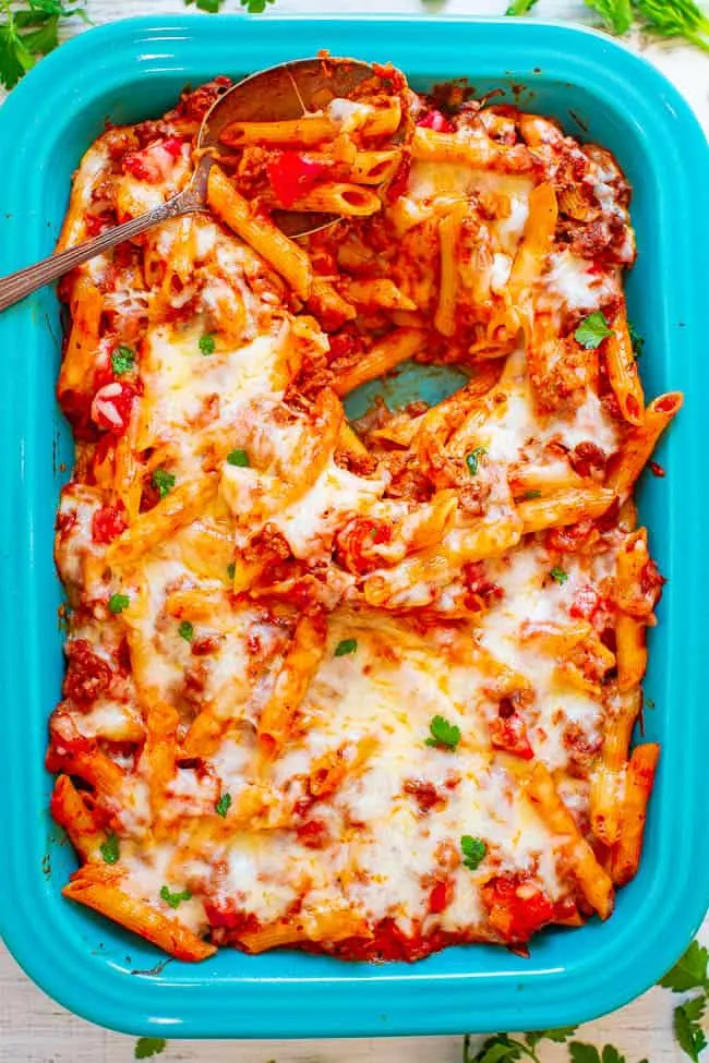 Beef And Penne Casserole