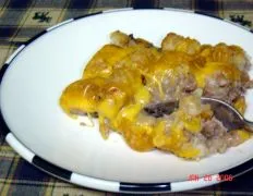 Beef And Tater Tot Casserole