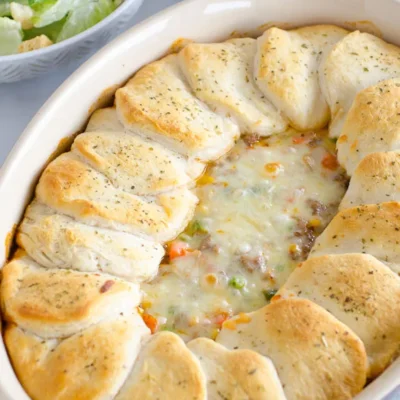 Beef &Amp; Biscuit Casserole