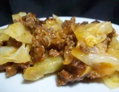 Beef &Amp; Cabbage Casserole