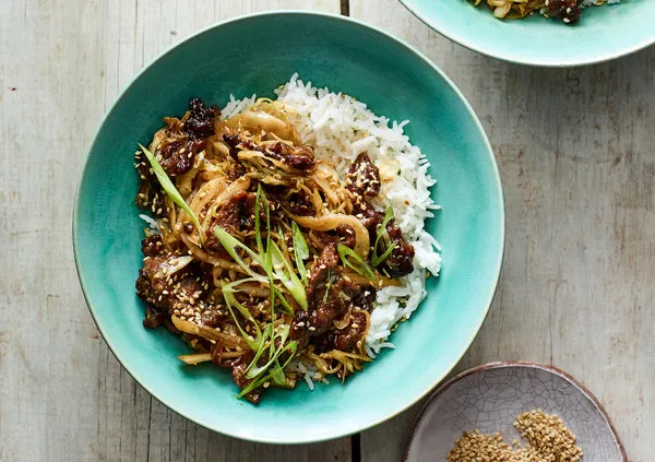 Beef Cabbage Stir Fry