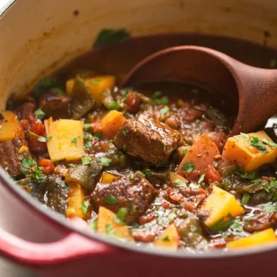 Beef Casserole With Spice