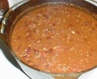 Beef Chili With Kidney Beans