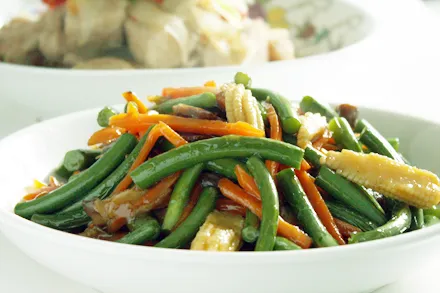 Beef & Garlic Scapes Stir Fry