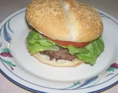 Beef Jerk Burgers - Caribbean