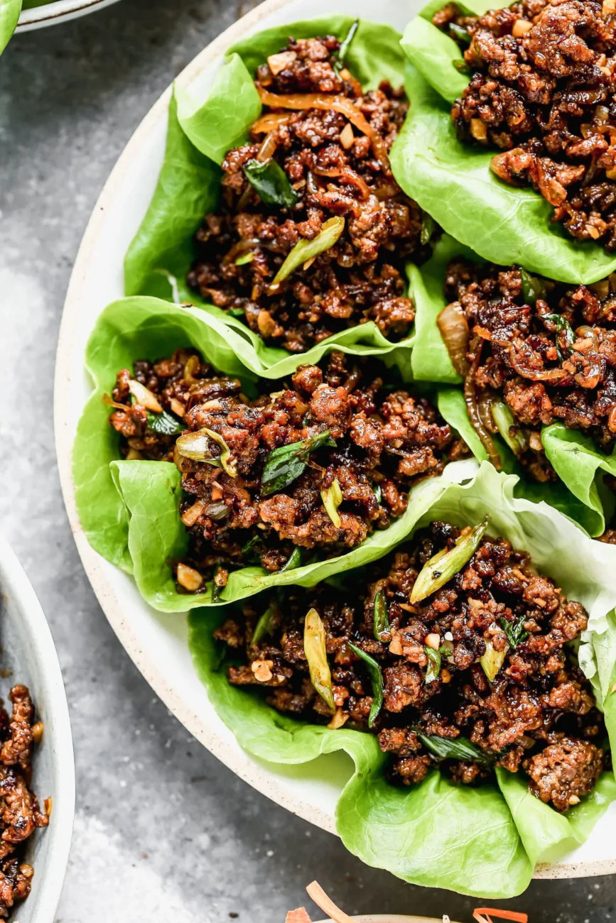 Beef Lettuce Wraps