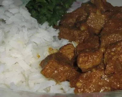 Beef Madras Curry