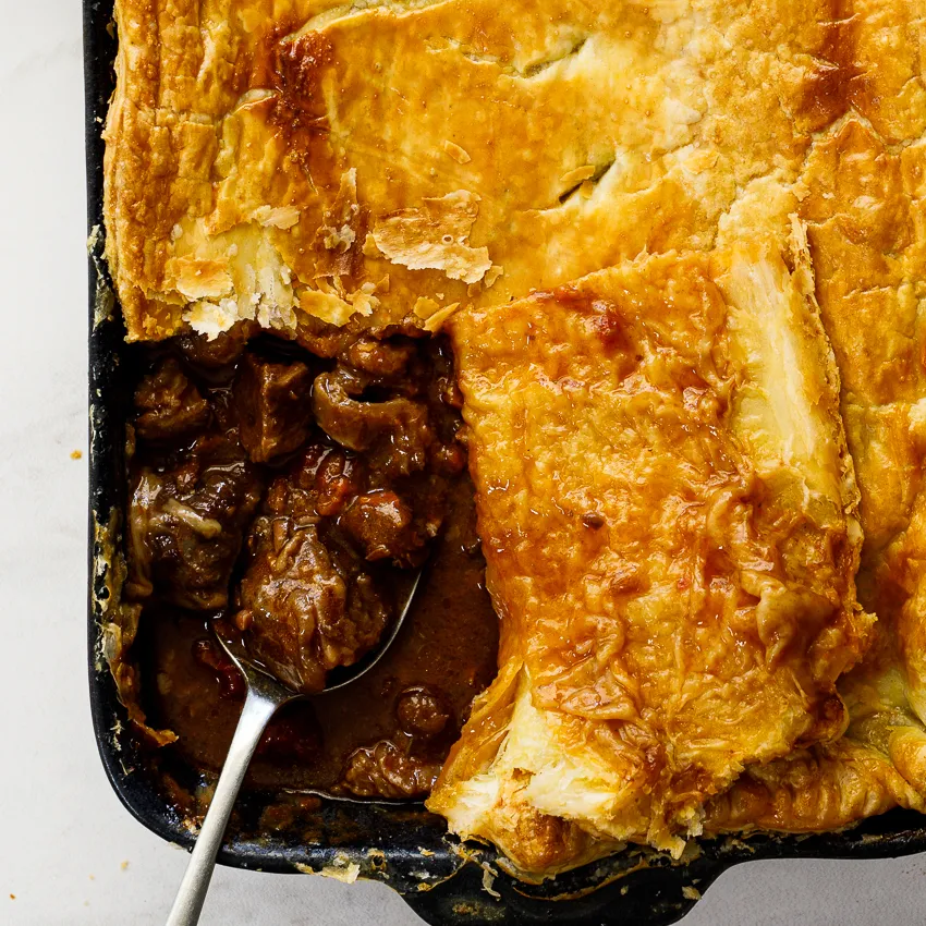 Beef Puff Casserole