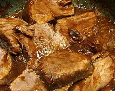 Beef Roast With Portabella Mushrooms