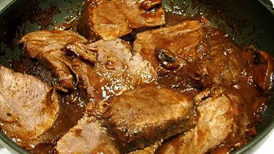 Beef Roast With Portabella Mushrooms