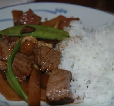 Beef Steak Kew With Mushrooms