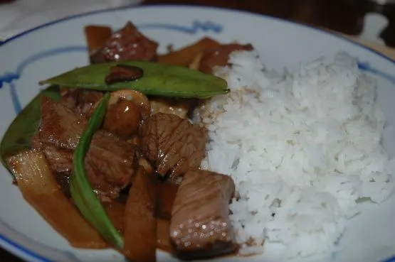 Beef Steak Kew With Mushrooms