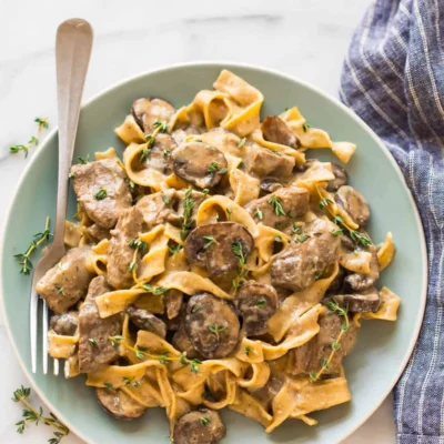 Beef Stroganoff Crock Pot