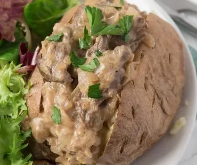 Beef Stroganoff- Stuffed