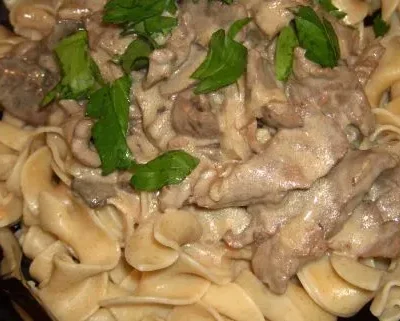 Beef Stroganov Stroganoff