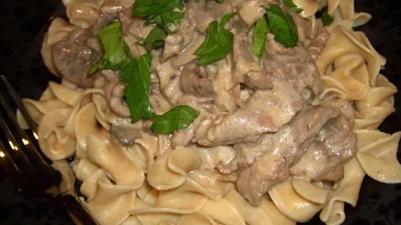 Beef Stroganov Stroganoff