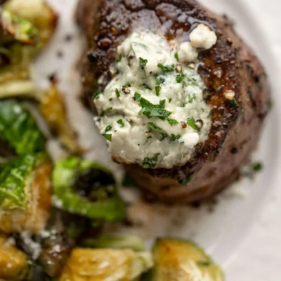 Beef Tenderloin With Blue Cheese