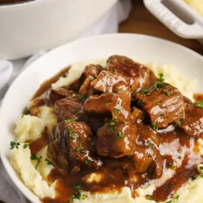 Beef Tips And Rice