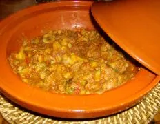 Beef With Peppers Tagine