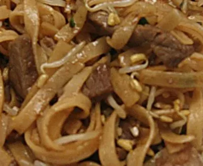 Beef With Rice Noodles Kway Teow