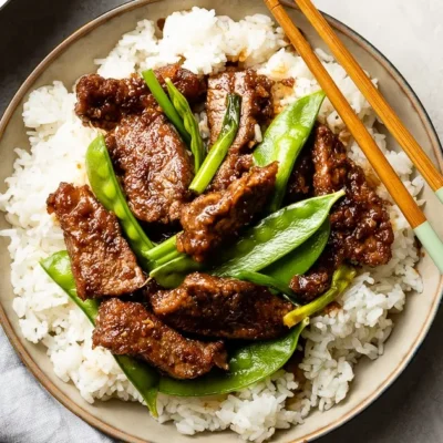 Beef With Snow Peas