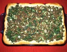 Beef and Spinach Biscuit Casserole Recipe