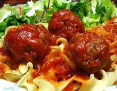 Beer Braised Meatballs