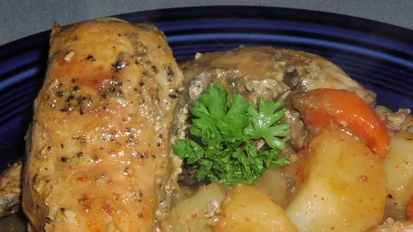 Beer-Braised Rabbit Or Chicken For The