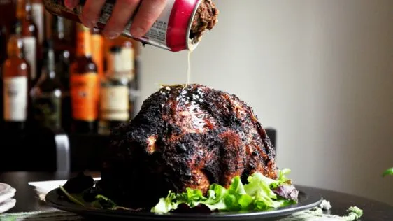 Beer-Can Chicken